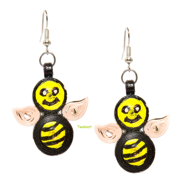 Bumble Bee Earring